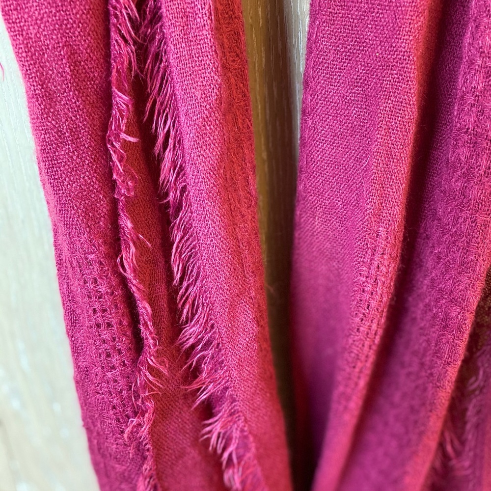Pink infinity scarf 😍